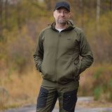 Arrak Men's Power Fleece Hoodie - Olive