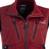 Arrak Women's Acadia Softshell Vest - Dark Red