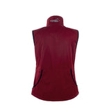 Arrak Women's Acadia Softshell Vest - Dark Red