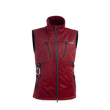 Arrak Women's Acadia Softshell Vest - Dark Red