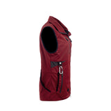 Arrak Women's Acadia Softshell Vest - Dark Red