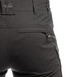 Arrak Men's Active Stretch Trousers Black back pocket, durable, stretchy, with multiple pockets, water repellent.
