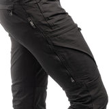 Arrak Men's Active Stretch Trousers Black breathable, durable, stretchy, with multiple pockets, water repellent.