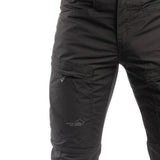 Arrak Men's Active Stretch Trousers Black detail pocket durable, stretchy, with multiple pockets, water repellent.