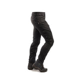 Arrak Men's Active Stretch Trousers Black side durable, stretchy, with multiple pockets, water repellent.