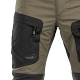 Arrak Men's Active Stretch Trousers Brown detail pocket durable, stretchy, with multiple pockets, water repellent.