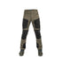 Arrak Men's Active Stretch Trousers Brown front durable, stretchy, with multiple pockets, water repellent.