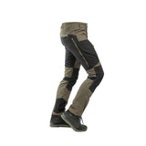 Arrak Men's Active Stretch Trousers Brown side durable, stretchy, with multiple pockets, water repellent.