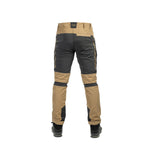 Arrak Men's Active Stretch Trousers Khaki Beige back durable, stretchy, with multiple pockets, water repellent.