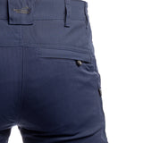 Arrak Men's Active Stretch Trousers Navy back pocket, durable, stretchy, with multiple pockets, water repellent.