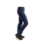 Arrak Men's Active Stretch Trousers Navy side durable, stretchy, with multiple pockets, water repellent.