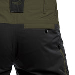 Arrak Men's Active Stretch Trousers Olive back pocket, durable, stretchy, with multiple pockets, water repellent.
