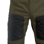 Arrak Men's Active Stretch Trousers Olive detail pocket durable, stretchy, with multiple pockets, water repellent.
