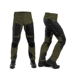 Arrak Men's Active Stretch Trousers Olive front side durable, stretchy, with multiple pockets, water repellent.