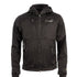 Arrak Men's Akka Softshell Jacket Black Front with multiple pockets, water repellent for dog walking