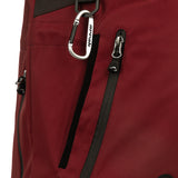 Arrak Men's Akka Softshell Jacket Red Detail with multiple pockets, water repellent for dog walking