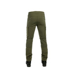 Arrak Men's Motion Flex Trousers Olive back waterproof, stretchy, with multiple pockets, with belt.