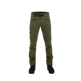 Arrak Men's Motion Flex Trousers Olive front waterproof, stretchy, with multiple pockets, with belt.