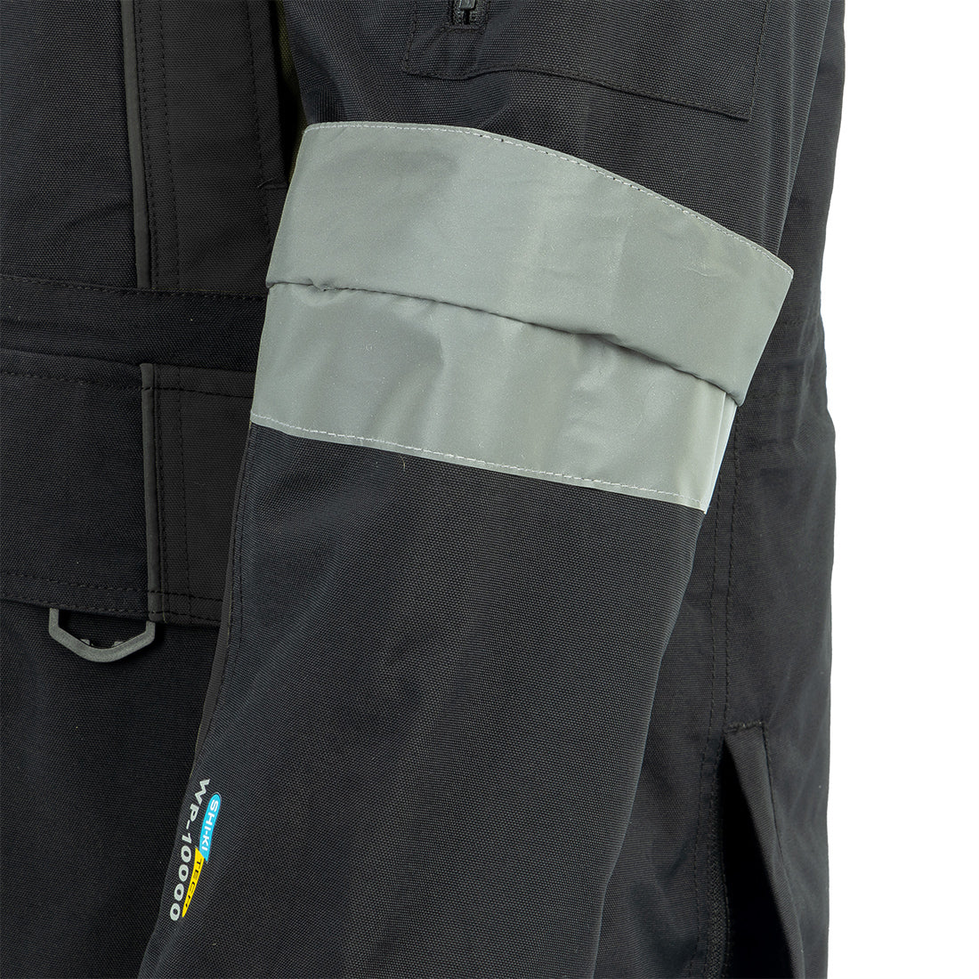 Arrak Men's Original Jacket Black Arm reflective, waterproof for the outdoor dog owner