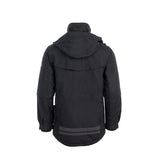 Arrak Men's Original Jacket Black Back with multiple pockets, waterproof for the outdoor dog owner