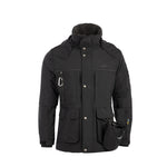 Arrak Men's Original Jacket Black Front with multiple pockets, waterproof for the outdoor dog owner