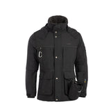 Arrak Men's Original Jacket Black Front with multiple pockets, waterproof for the outdoor dog owner