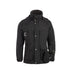 Arrak Men's Original Jacket Black Front with multiple pockets, waterproof for the outdoor dog owner