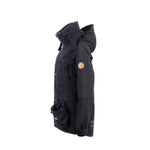 Arrak Men's Original Jacket Black Side with multiple pockets, waterproof for the outdoor dog owner