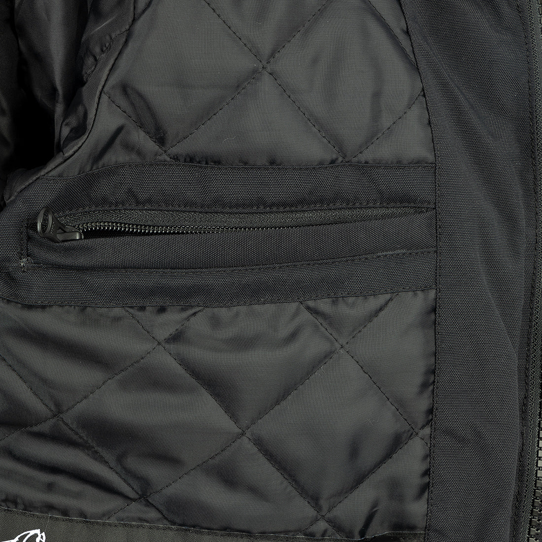 Arrak Men's Original Jacket Black pocket detail, waterproof for the outdoor dog owner
