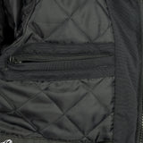 Arrak Men's Original Jacket Black pocket detail, waterproof for the outdoor dog owner