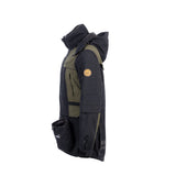 Arrak Men's Original Jacket Olive Side with multiple pockets, waterproof for the outdoor dog owner
