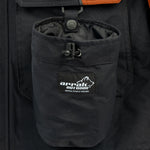 Arrak Men's Original Jacket Orange Gray Treat Pouch waterproof for the outdoor dog owner