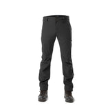 Arrak Men's Quick Dry Trousers Black front waterproof, stretchy, with multiple pockets.