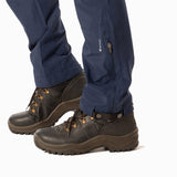 Arrak Men's Quick Dry Trousers Navy leg waterproof, stretchy, with multiple pockets.