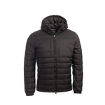 Arrak Men's Warmy Jacket Black Front with multiple pockets, windproof, thermal, lightweight, perfect to keep you warm on dog walks