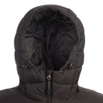 Arrak Men's Warmy Jacket Black hood, windproof, thermal, lightweight, perfect to keep you warm on dog walks