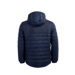 Arrak Men's Warmy Jacket Navy back with multiple pockets, windproof, thermal, lightweight, perfect to keep you warm on dog walks