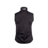 Arrak Women's Acadia Softshell Vest Black back breathable, waterproof, with multiple pockets, perfect for dog training