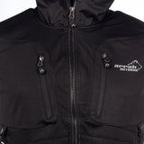 Arrak Women's Acadia Softshell Vest Black chest breathable, waterproof, with multiple pockets, perfect for dog training