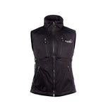 Arrak Women's Acadia Softshell Vest Black front breathable, waterproof, with multiple pockets, perfect for dog training