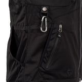 Arrak Women's Acadia Softshell Vest Black pocket detail breathable, waterproof, with multiple pockets, perfect for dog training