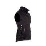 Arrak Women's Acadia Softshell Vest Black side breathable, waterproof, with multiple pockets, perfect for dog training