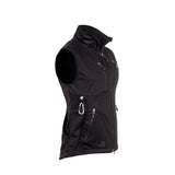 Arrak Women's Acadia Softshell Vest Black side breathable, waterproof, with multiple pockets, perfect for dog training