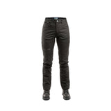 Arrak Women's Active Stretch Trousers Black front durable, stretchy, with multiple pockets, water repellent.