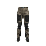 Arrak Women's Active Stretch Trousers Brown front durable, stretchy, with multiple pockets, water repellent.