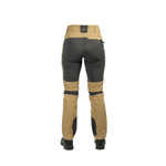 Arrak Women's Active Stretch Trousers Khaki Beige back durable, stretchy, with multiple pockets, water repellent.