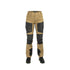 Arrak Women's Active Stretch Trousers Khaki Beige front durable, stretchy, with multiple pockets, water repellent.