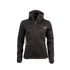 Arrak Women's Akka Softshell Jacket Black Front with multiple pockets, water repellent for dog walking