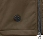 Arrak Women's Akka Softshell Jacket Brown Detail with multiple pockets, water repellent for dog walking