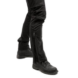 Arrak Women's Motion Flex Trousers Black leg waterproof, stretchy, with multiple pockets, with belt.